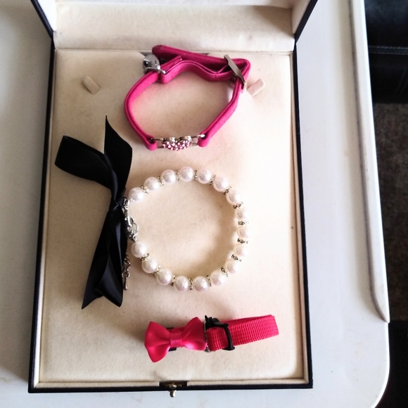 Gorgeous 🥰 Elegant Small Animal Collar Bundle ! - Picture 3 of 3